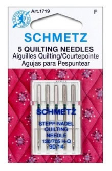 Schmetz Machine Quilting Needles 90/14